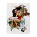 Suche nach vintage girls magnete Weihnachten