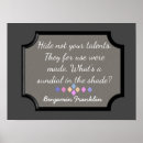 Suche nach benjamin franklin poster Inspirierend zitate