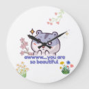 Suche nach hamster wanduhren Kawaii