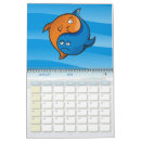 Suche nach lustige fischen kalender planer Cartoon