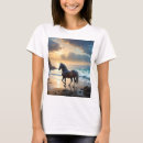 Suche nach goldenes pferd tshirts Für sie