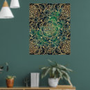 Suche nach goldene mandala poster Elegant