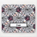 Suche nach spinne im netz mousepads Halloween
