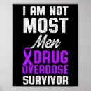 Suche nach drogenmissbrauch poster Lila