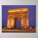 Suche nach arc de triomphe poster France
