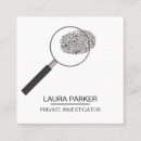 Suche nach fingerabdruck visitenkarten Ermittler