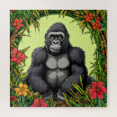 Suche nach gorilla puzzle Tiere