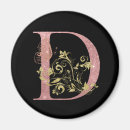 Suche nach monogramm d magnete Gold