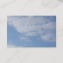 Suche nach bewölkter himmel visitenkarten Wolken