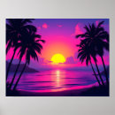 Suche nach neon lila poster Sonnenuntergang