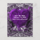 Suche nach lila herzen save the date Verlobung