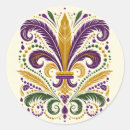 Suche nach lila federn aufkleber Mardi gras