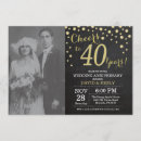 Suche nach 40 hochzeitstag einladungen 40 jahre zusammen