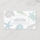 Suche nach seashells visitenkarten Strand