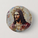 Suche nach jesus liebt dich buttons Vintage