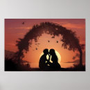 Suche nach paar silhouette poster Himmel