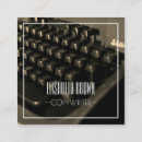 Suche nach schreibmaschine visitenkarten Texter