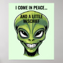 Suche nach grünes alien poster Raum