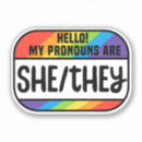 Suche nach pronomen aufkleber Lgb