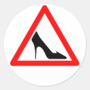 Suche nach verkehrszeichen aufkleber Aufmerksamkeit