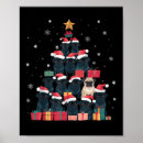 Suche nach schwarzer mops poster Weihnachten