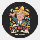 Suche nach taco dienstag aufkleber Trumpf