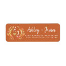 Suche nach goldblatt rücksende aufkleber Monogramm