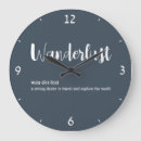 Suche nach wanderlust wanduhren Reise
