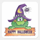 Suche nach glückliches halloween aufkleber Hexe