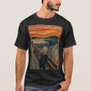 Suche nach der schrei edvard munch tshirts Schreien