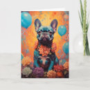Suche nach bulldog karten Französische bulldogkarte