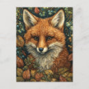 Suche nach glücklicher fuchs postkarten Herbst