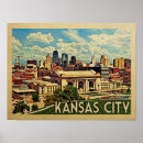 Suche nach kansas city poster Retro