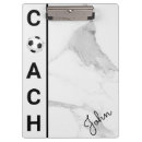 Suche nach fußballtrainer klemmbrett Personalisiert