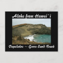 Suche nach grüner sand postkarten Hawaii