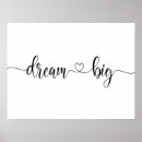 Suche nach dream big poster Modern