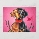 Suche nach dachshund dog postkarten Cute
