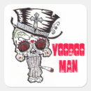 Suche nach voodoo aufkleber Schädel