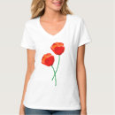 Suche nach rote mohnblume tshirts Botanisch