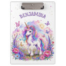 Suche nach regenbogen einhorn klemmbrett Mädchen