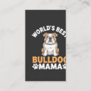 Suche nach bulldogge visitenkarten Mops