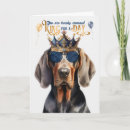 Suche nach coonhound karten Hunde