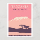 Suche nach kilimanjaro postkarten Vintag