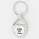 Suche nach pug schlüsselanhänger Für den vater