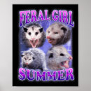 Suche nach opossums poster Lustig