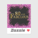 Suche nach glücklicher 80 geburtstag aufkleber Geburtstagsfeier