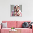 Suche nach langes haar leinwandbilder Rosa