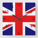 Suche nach union jack wanduhren Rot