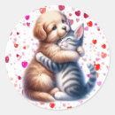 Suche nach katzen und hunde aufkleber Für kinder