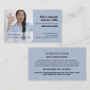 Suche nach gebärdensprache visitenkarten Zeichensprache